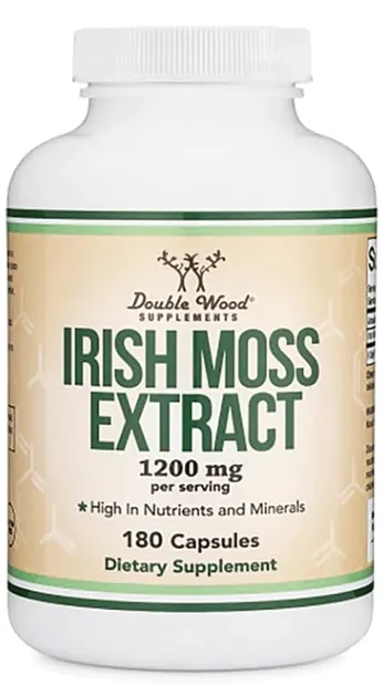 Irish Moss Extract, 180 capsule, Double Wood