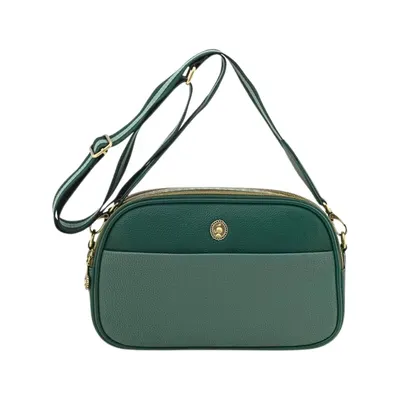 Geantă Frida crossbody, Green, 26.5x7.5x16.5 cm, colecția Uni, Pip Studio