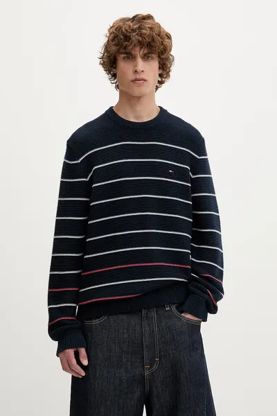 Tommy Jeans pulover pentru bărbați, din bumbac