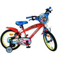Bicicletă pentru copii cu roți ajutătoare E&L cycles - Paw Patrol, 16''