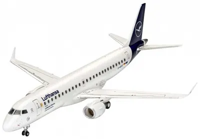 Model asamblabil Revell Contemporane: Avioane - Embraer 190 Lufthansa New Livery