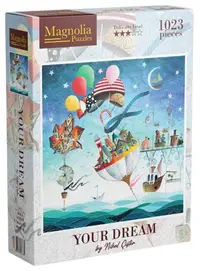Puzzle Magnolia din 1023 piese - Visul tău