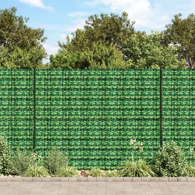 Gossi panou de intimitate gradina, verde, 70 x 0,19 m, pvc