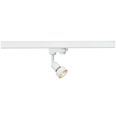Iluminat decorativ pe sina, PURI TRACK Melodii GU10, QPAR51 alb, alb, max. 50W, inclusiv. adaptor 3 faze