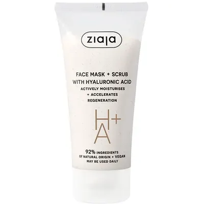 Masca si Scrub pentru Fata cu Acid Hialuronic 55ml