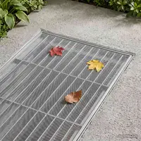 vidaXL Capac pentru ax de lumină cu cleme 2 buc. 70 x 190 cm Argintiu
