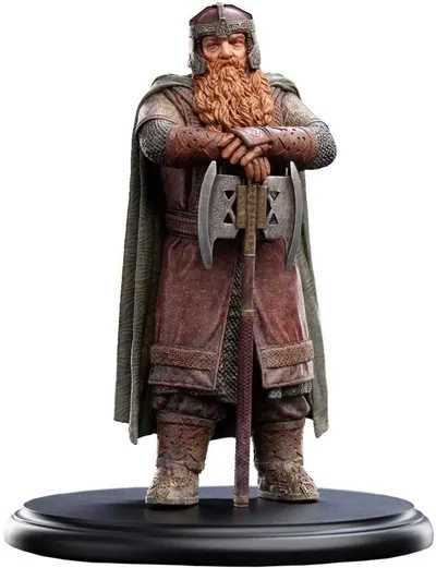 Statuetă Weta Movies: Lord of the Rings - Gimli, 19 cm