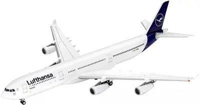 Model asamblat Revell Modern: avioane - Airbus A340-300 Lufthansa