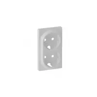 Capac Valena Life - 2x2P+E priza - German standard - alb