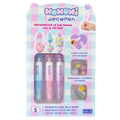 Kit creativ Momomi pentru personalizarea pixurilor in stil kawaii