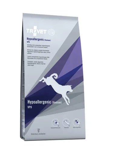 TROVET Hypoallergenic Venison VPD pentru câini carne de vânat 10 kg