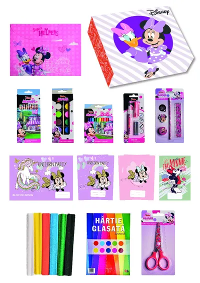 Cutia scolarului clasele 0-1 Minnie