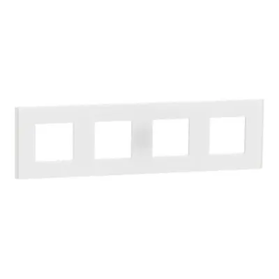 Noua Unica, Rama Unica Deco Materials 4 posturi, Alb translucid