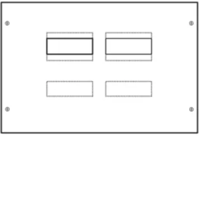 Kit MCCB 2x250A L600mm vertical cu diferențial