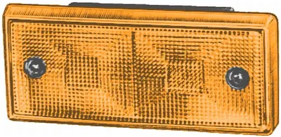 Dispersor dreptunghiular portocaliu 196x88mm