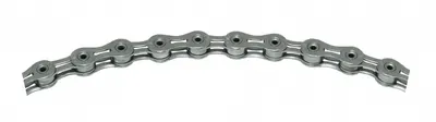 Lant KMC X9SL Super Light 116L 9V Bolt 6.6mm Argintiu