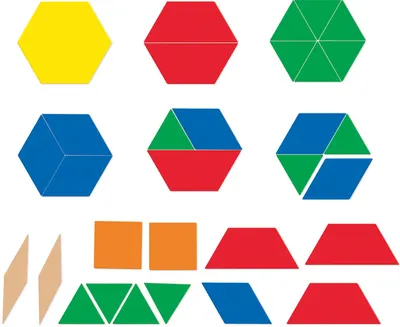Trusă educațională Learning Resources - Forme geometrice magnetice, 47 piese