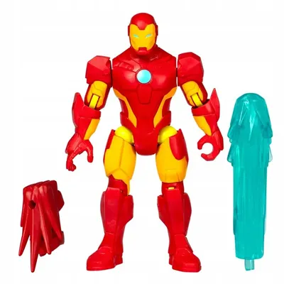Figură de acțiune Hasbro Marvel MixMashers - Iron Man, 12 cm