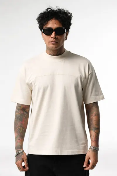 Tricou Barbati Oversized Stone Minimal Tech Streetwear (mărime: M)