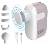 Pistol de masaj profesional iHunt SPA PulseGun Ultra, Percutie profunda, Masaj muscular