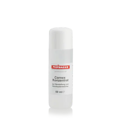 Baehr Soluție alcalină pentru înmuierea pielii keratinizate (concentrat) (CORNEX KONZENTRAT), 50 ml