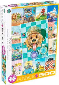 Puzzle Eurographics din 500 XXL de piese - Catei dragalasi