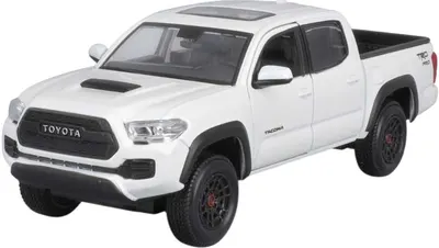 Camioneta din metal Maisto Special Edition - 2023 Toyota Tacoma, 1:27, alb