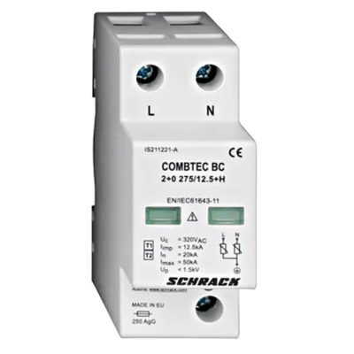 Descarcator COMBTEC BC 2+0 275/12,5
