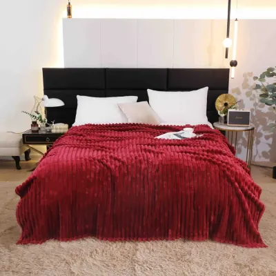 Patura pufoasa CoCoLiNo, 200x230cm, Jojo Home, Visiniu