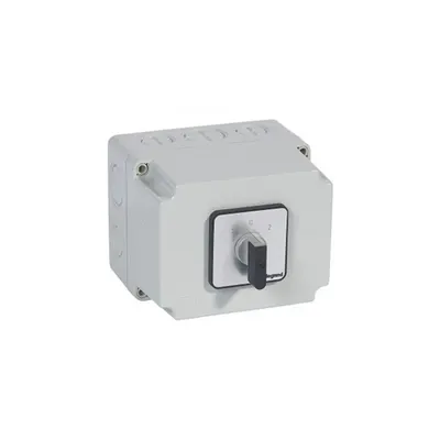 Intrerupator rotativ- changeover switch cu off - PR 63 - 3P - 63 A - box 135x170 mm