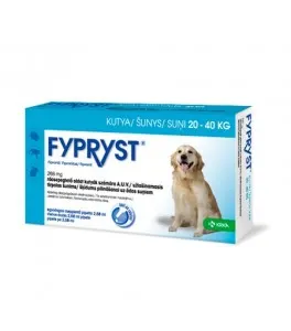 Antiparazitar extern pentru caini intre 20-40 kg Fypryst Dog L, 3 pipete
