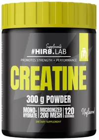 Creatine Monohydrate Powder, fără gust, 300 g, Hero.Lab