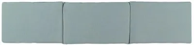 Apărătoare pentru pătuț Baby Clic - Waffle Grey-Mint, 60 x 70 x 60 cm