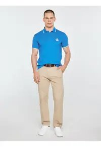 Tricou polo cu detaliu brodat