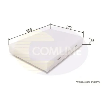 Filtru, aer habitaclu COMLINE EKF386