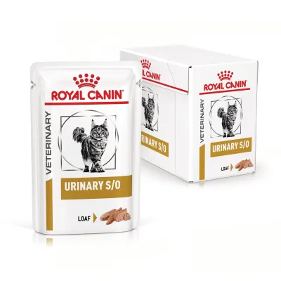 ROYAL CANIN Urinary S/O, dieta veterinara, plic hrana umeda pisici, sistem urinar, (pate), 12x85 g