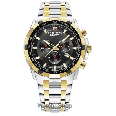 Ceas Swiss Alpine Military Star Fighter Chrono 7043.9147