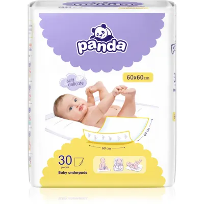 BELLA Baby Happy Panda suport pentru schimbat scutecele de unică folosință 60x60 cm 30 buc