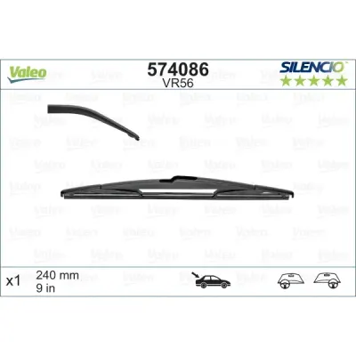 Lamela stergator VALEO 574086
