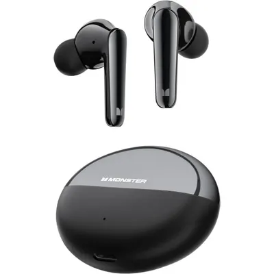 Handsfree Bluetooth Monster N-Lite 203 AirLinks, TWS, Negru