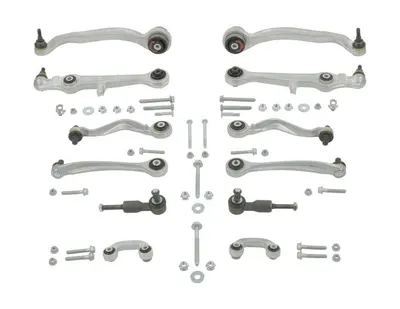 Set reparatie brate puntea fata MOOG pentru AUDI A4 B5, A6 C5; SKODA SUPERB I; VW PASSAT B5, PASSAT B5.5 1.6-4.2 11.94-03.08