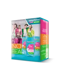 Kit Tratament Antiacnee: Gel De Curățare Spumant, Cremă Antiacneică Ultra-activă, Cremă Sebum Control Matifiantă, Gerovital Stop Acnee