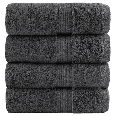 Gossi prosoape premium solund 4 buc antracit 30x50 cm 600 gsm