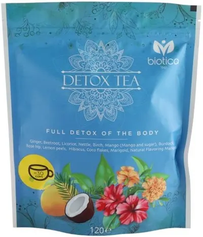 Ceai detoxifiant, 120 g, Biotica 1961