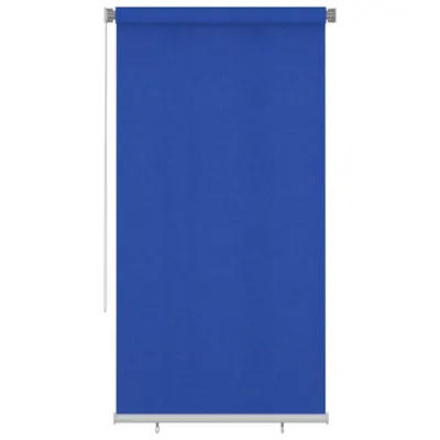 vidaXL Jaluzea rulantă de exterior 125 (l) x 230 (î) cm, albastru, HDPE
