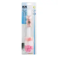 Perie de curatat biberoane, tetine si cani Bear Blush Pink