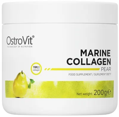 Marine Collagen, pară, 200 g, OstroVit