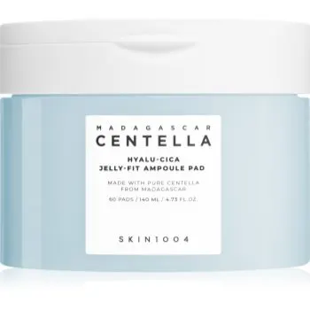 SKIN1004 Madagascar Centella Hyalu-Cica Jelly-Fit Ampoule Pad dischete de tonifiere pentru pielea uscata si deshidratata
