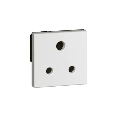 priza Arteor - BS 546 - 5 A - 2P+E - 2 module - alb