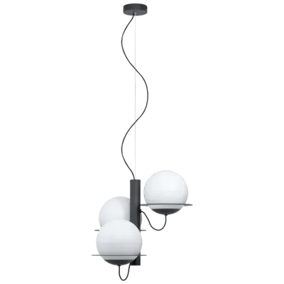 Lampa suspendata SABALETE negru 220-240V,50/60Hz